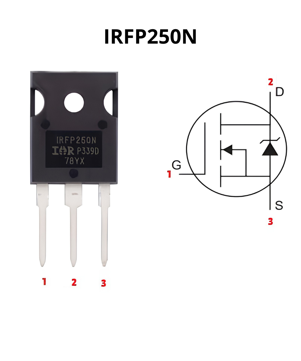 Transistor MOSFET IRFP250N