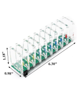 kit de columna luminosa de cristal controlada por voz DIY
