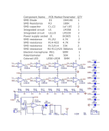 kit de columna luminosa de cristal controlada por voz DIY