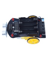 Kit de coche inteligente con sensor ultrasónico DIY