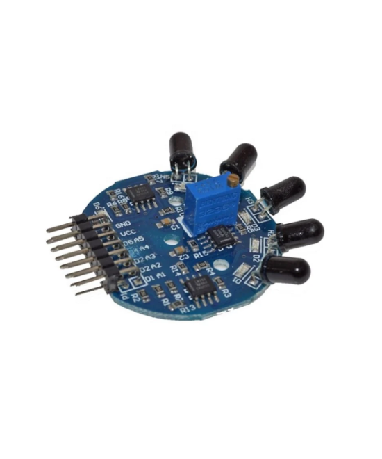 Sensor de flama de cinco vías