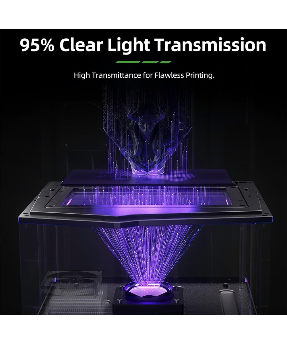Hojas Laminadas con Pelicula FEP/NFEP para Impresora 3D de Resina ANYCUBIC M5/M7/M7 pro