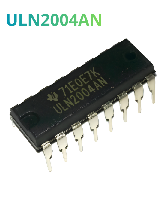 Transistor Darlington NPN de 7 elementos ULN2004AN