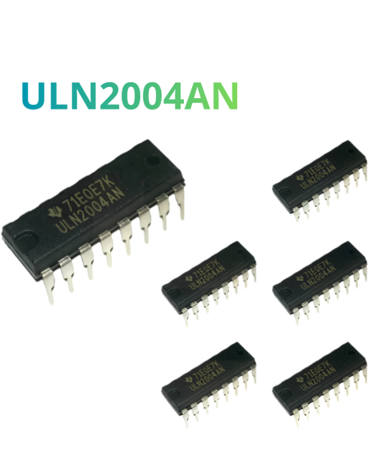 Transistor Darlington NPN de 7 elementos ULN2004AN