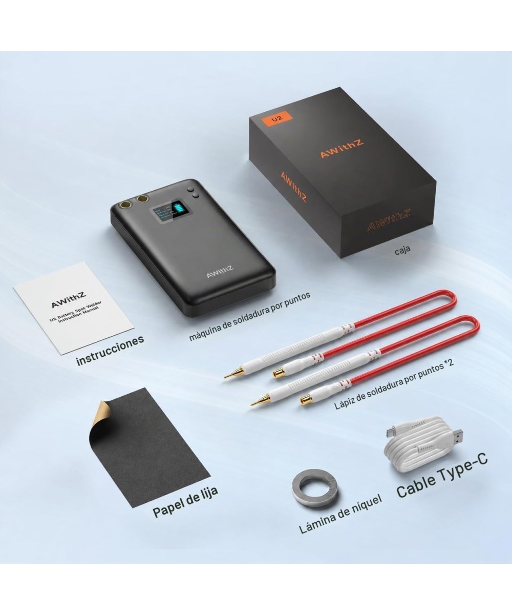 Soldador de Puntos portatil 11000mAh AWithZ U2