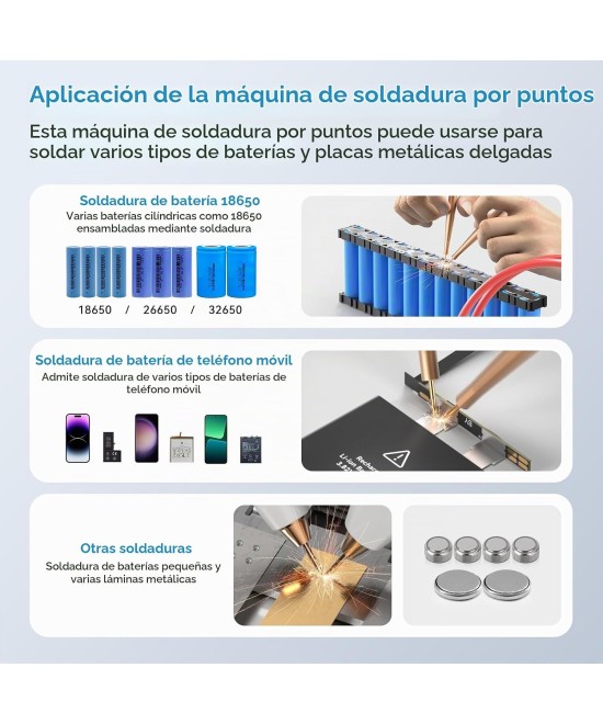 Soldador de Puntos portatil 11000mAh AWithZ U2