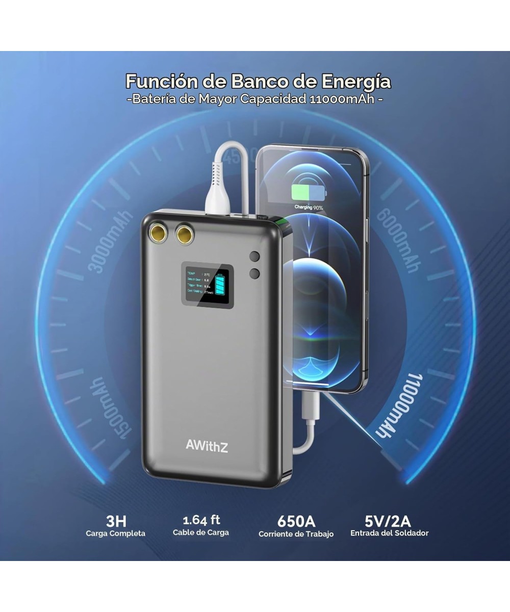 Soldador de Puntos portatil 11000mAh AWithZ U2