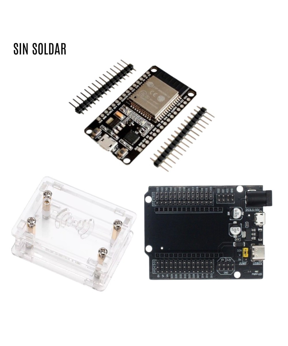 Tarjeta de desarrollo WIFI Bluetooth ESP32 NodeMcu-32 sin Soldar