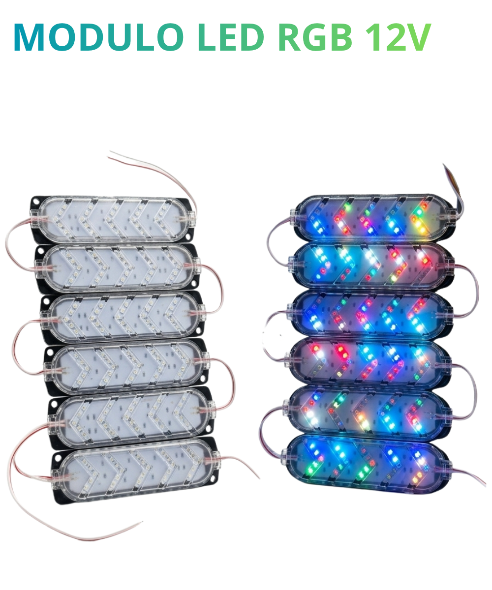Modulo Led Multicolor RGB 12v