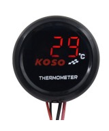 Termómetro digital 12V LED Rojo KOSO