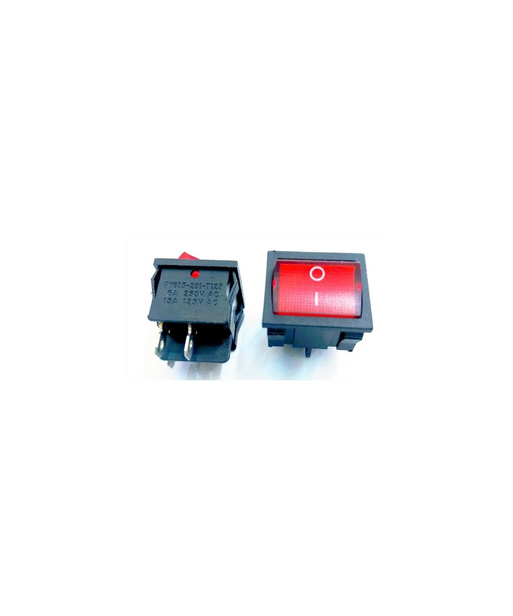 Interruptor Rocket de 4 pines 15A QY605-201-125