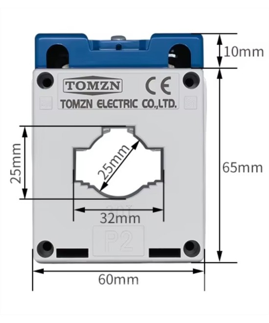 Transformador de corriente (TC) para alta corriente, 660 V CT 30I 75/100/150/200A TOMZN