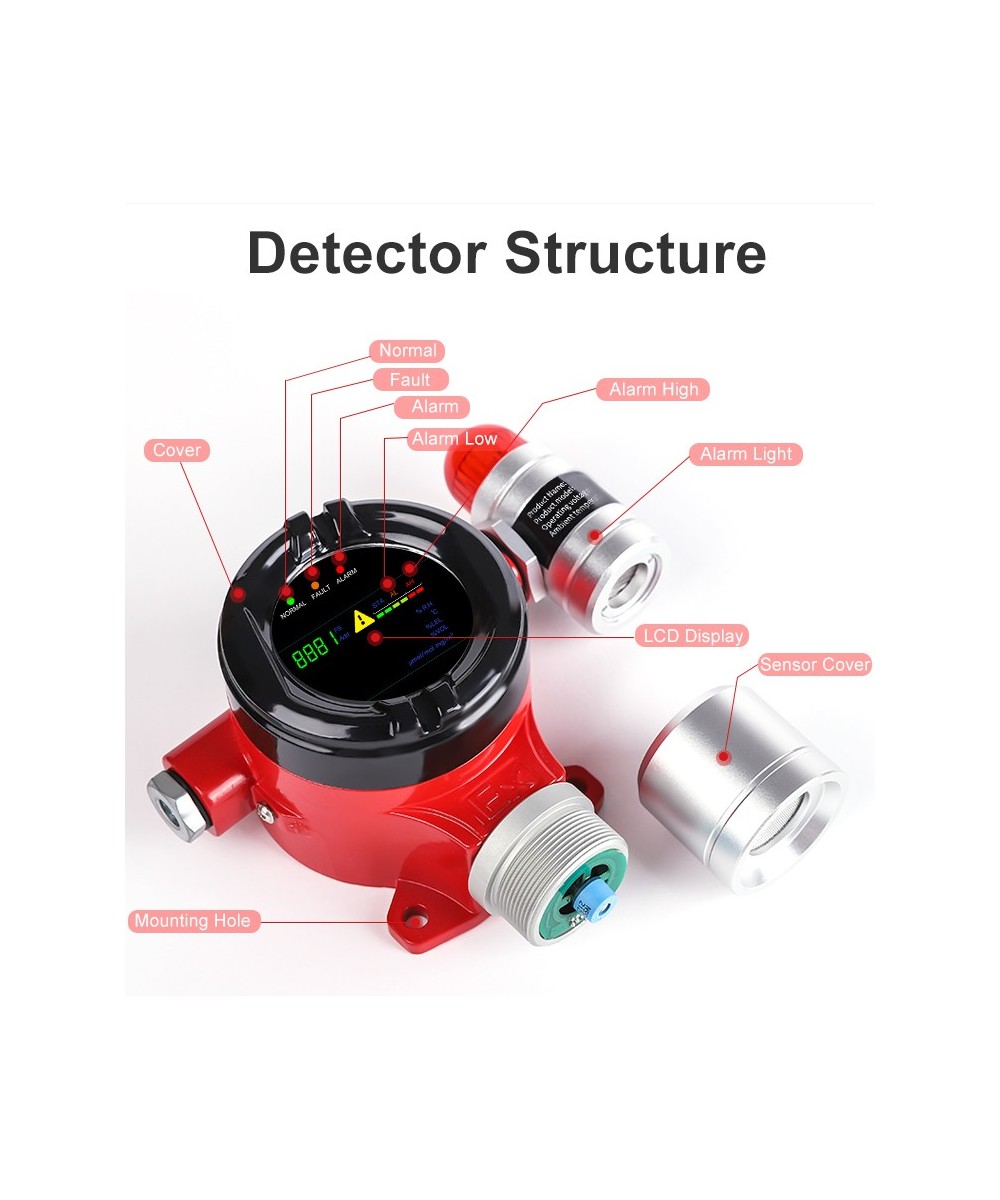 Detector de gases de combustion (LPG) DR710 RTTPP B-1