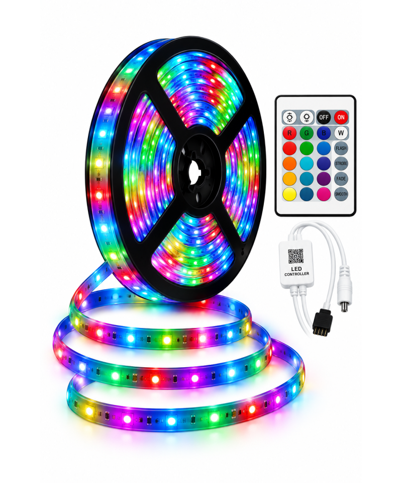 Tira de Luces LED multicolor Bluetooth 5M