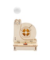 Experimento levitacion Soplador DIY E-43
