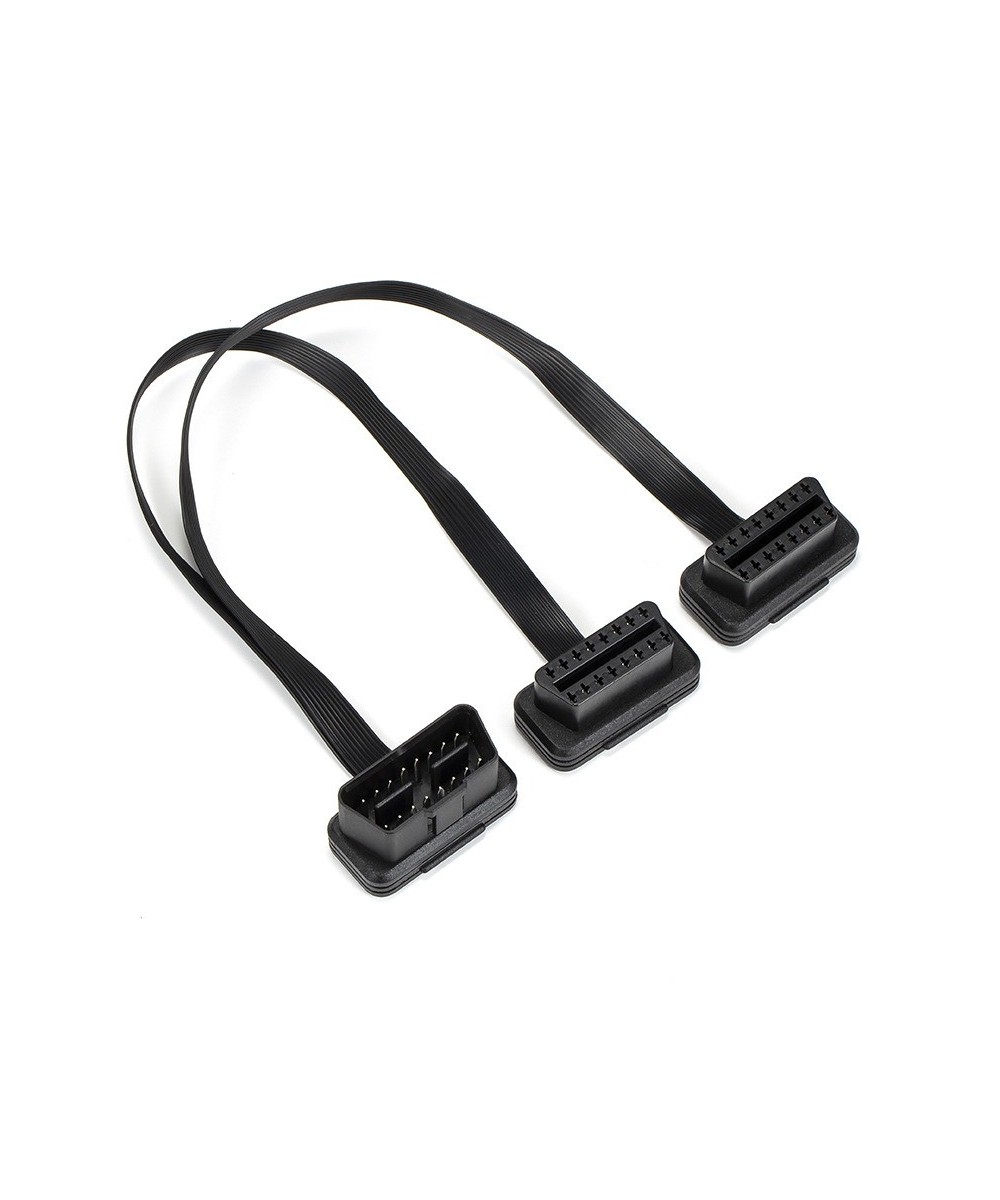 Extension OBD2 1 metro 16 pines 1 macho a 2 hembra