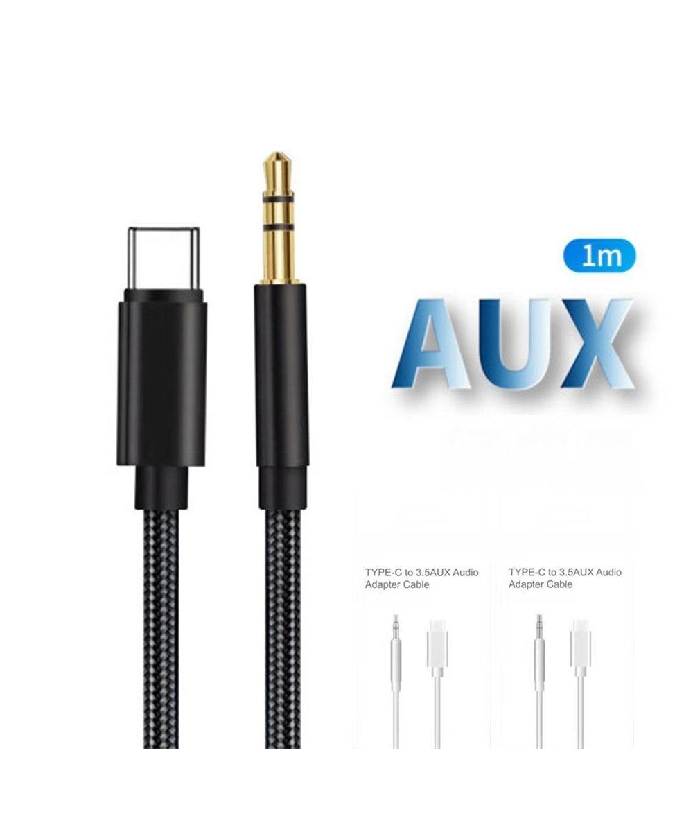 Cable de audio  USB-C a  3.5mm 1m