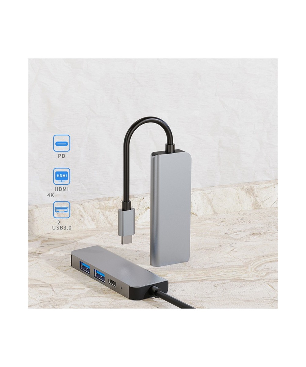 Adaptador USB-C a USB 3.0 / USB 3.0 / HDMI / USB-C