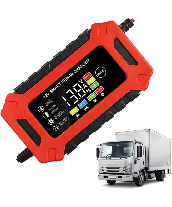 Cargador de baterias AGM/GEL/LIFEPO4 12V/24V 10A/5A