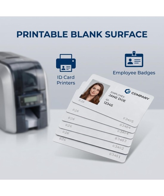 Tarjeta de proximidad 26 BITS CR80 H10301