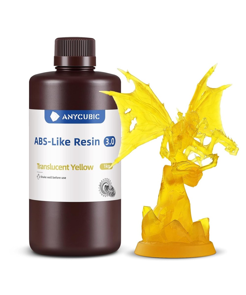Resina UV ANYCUBIC 1000g para impresoras 3D ABS 3.0