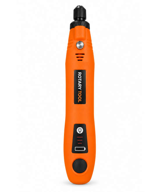 mini taladro inhalambrico recargable de 3 velocidades con luz incorporada