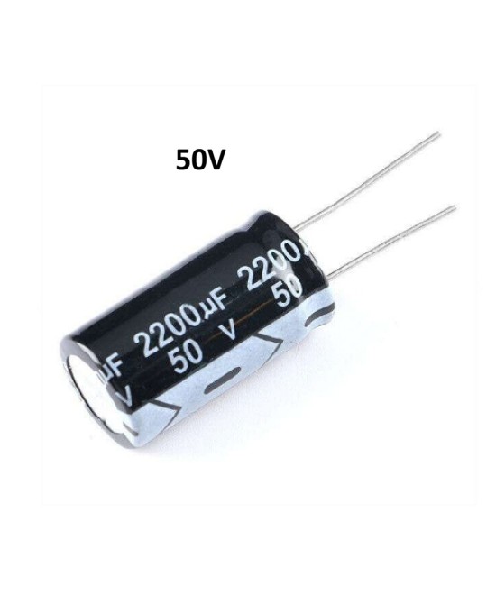 Capacitores electroliticos 50v