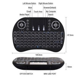 Teclado wifi para Smart Tv /Tv box /Raspberry