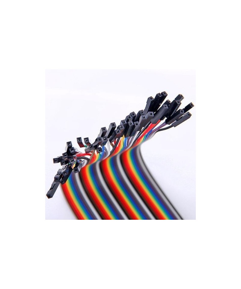 Jumpers de Conexion Dunpont HH - MM - MH 40 Hilos 20CM