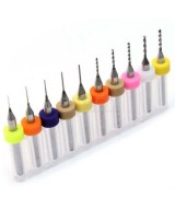 Kit mini brocas CNC para PCB de 0.3mm a 1.2mm