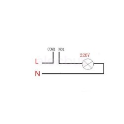 Rele ethernet de 8 canales