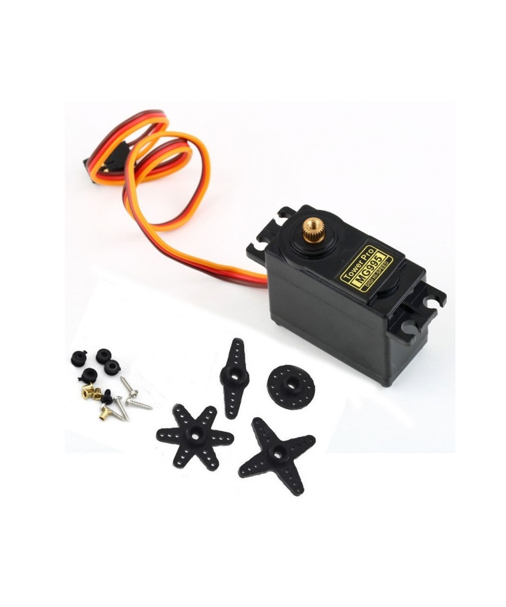 KIT mano robotica con sensores Flex