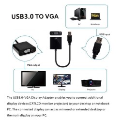 Adaptador USB a VGA