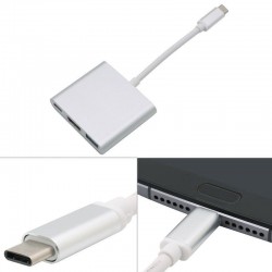 USB-c a USB-HDMI-USB-c