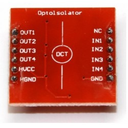 Optoaislador 4 canales 12V