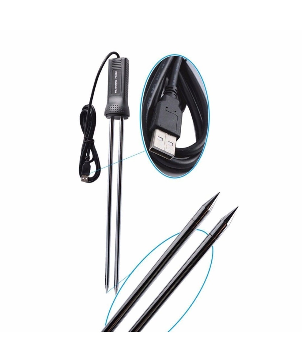 Medidor de humedad en granos