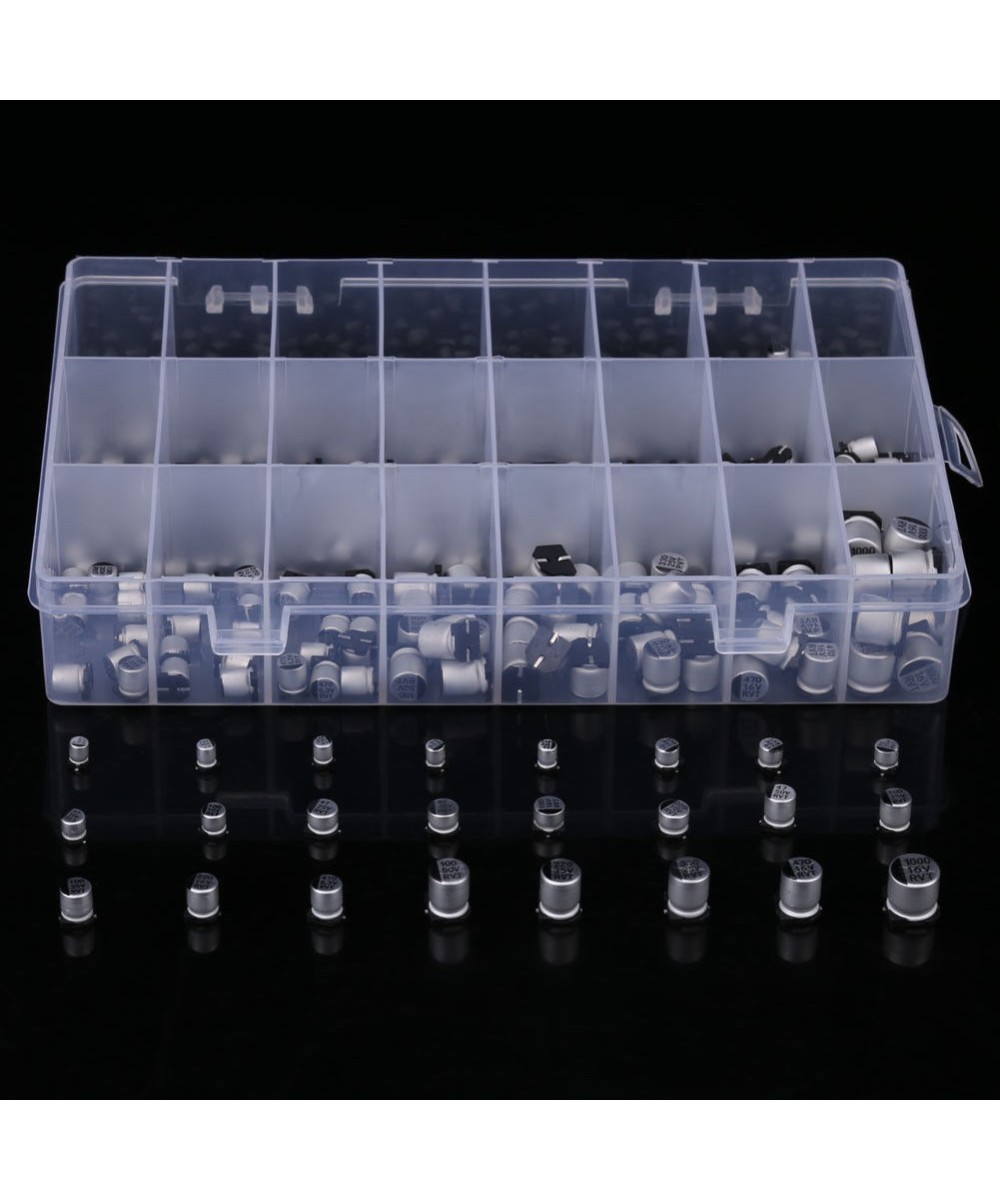 Capacitores electroliticos aluminio SMD (5 unidades)