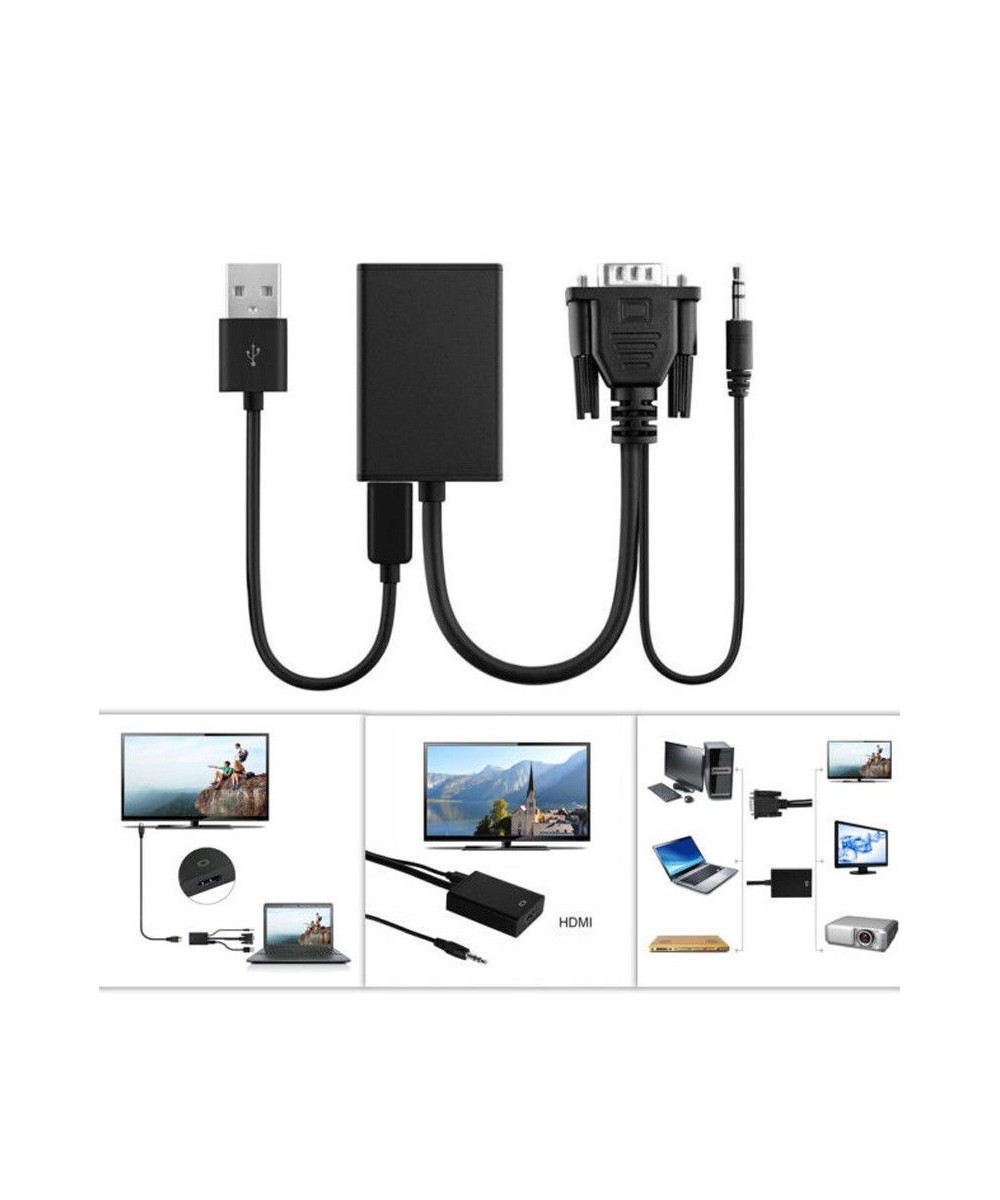 Adaptador VGA a HDMI