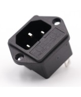 Receptaculo de energia con portafusible