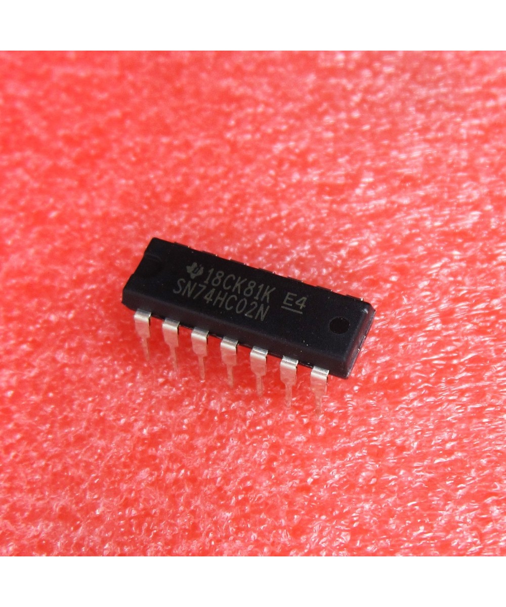 Puerta NOR SN74HC02N  4CH