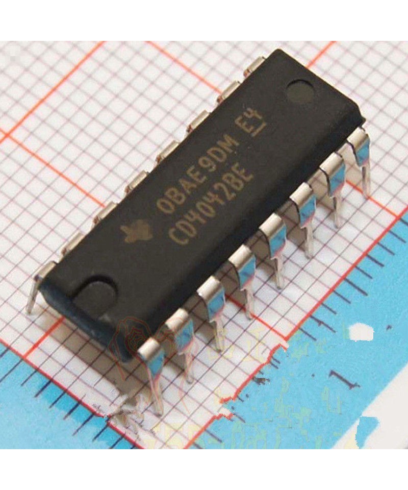 Circuito integrado,  Latch CD4042BE