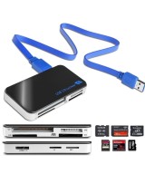 Lector de memorias compact flash, micro SD, XD, TF, CF, M2