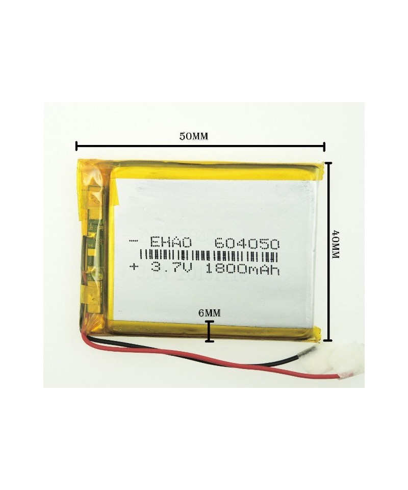 Bateria  LIPO 3.7V 1800mAh