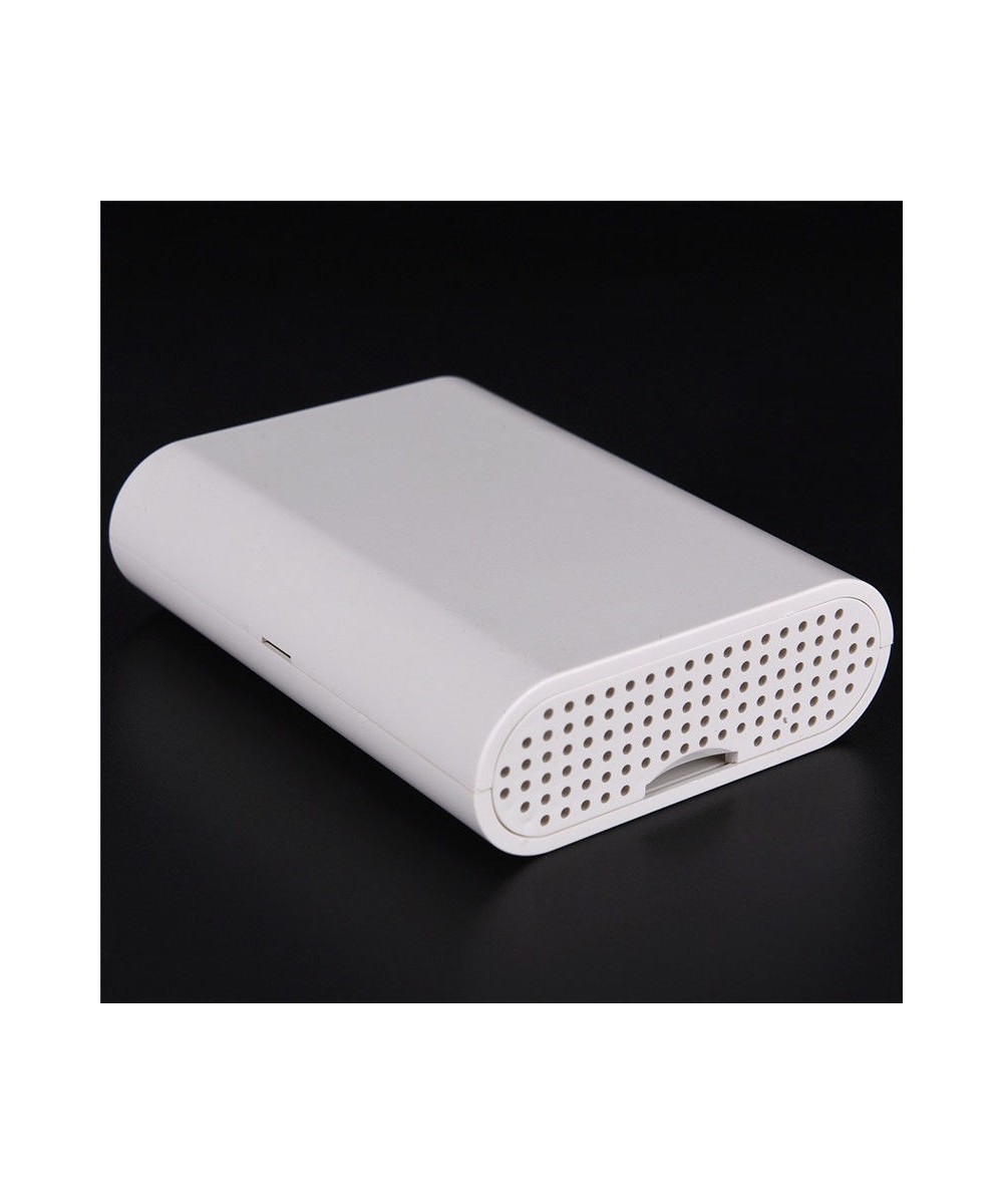 Case plastico para Raspberry blanco y rojo