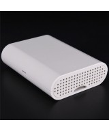 Case plastico para Raspberry blanco y rojo