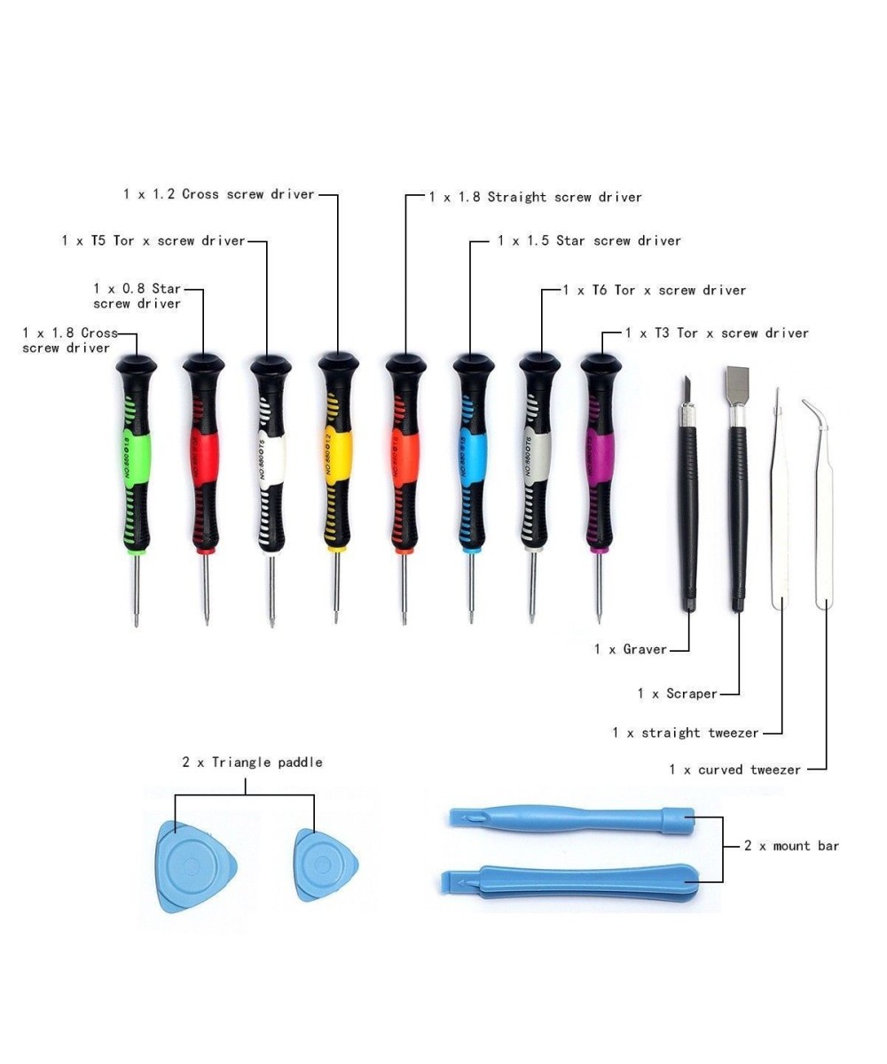 Kit de reparacion 16 en 1