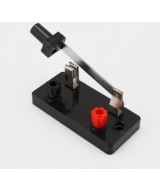 Cuchilla cortacorriente para experimento escolar