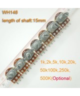 Potenciometro sin perilla 1 unidad