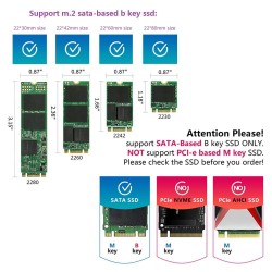 Convertidor SATA a M2