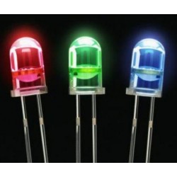 Diodos LED 5mm (10 Unidades) Color VARIADO